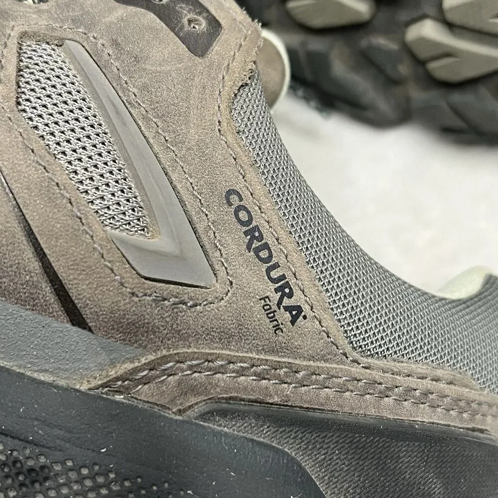Oboz Womens Sawtooth X Low Cordura Fabric Gray Size 9.5 Hiking BDry Comfort